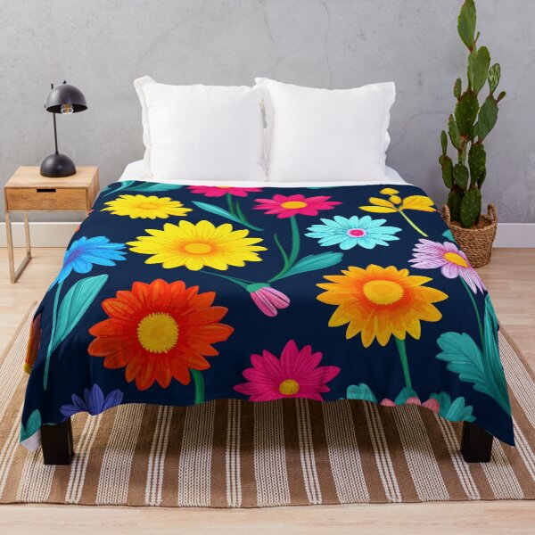 Item preview, Aster Flowers Pattern designed and sold by WildlifeInc.