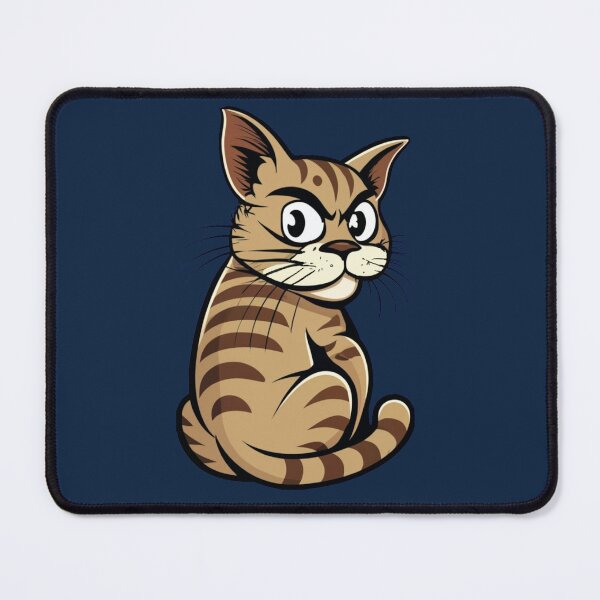 Item preview, Angry Cartoon Ginger Cat designed and sold by SwanAndStone.