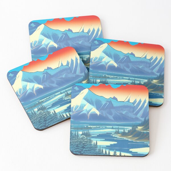 Item preview, Spring's Awakening: Ukiyo-e Depiction of a Snow-Melting Mountain Valley designed and sold by Gemini Maison Print.