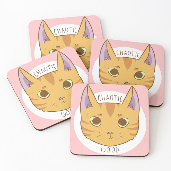 Item preview, Chaotic Good Cat designed and sold by AvalonSkyeArt.
