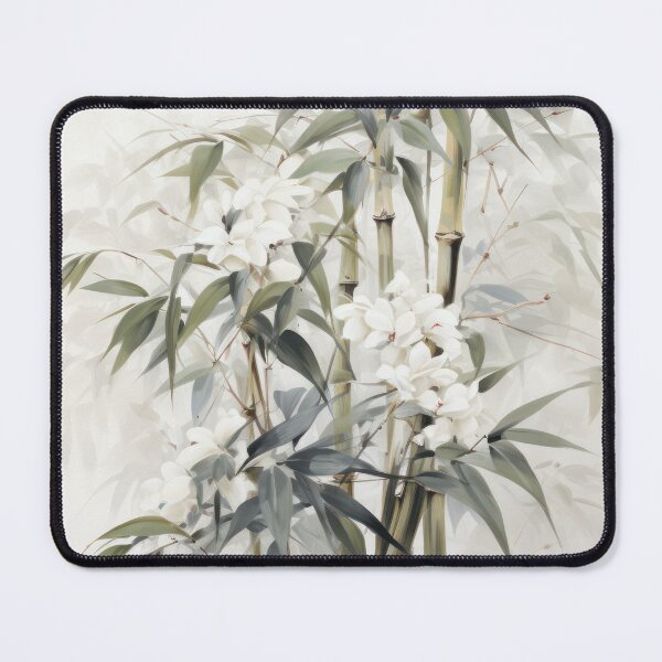 Item preview, Painting of Bamboo and Flowers designed and sold by kansaikate.