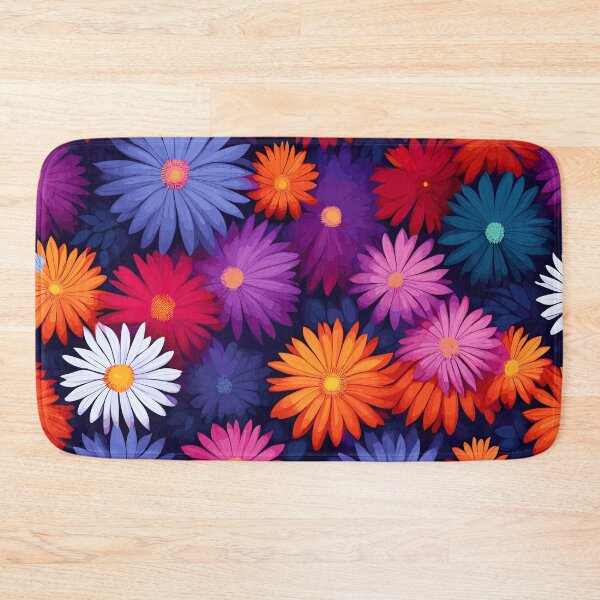 Item preview, Aster Floral Pattern designed and sold by WildlifeInc.
