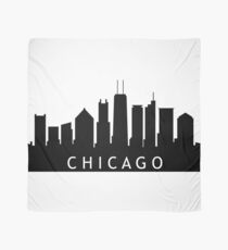 chicago skyline Scarf