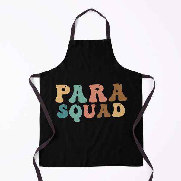 Item preview, Paraprofessional Squad Para Teacher Aide Crew Retro Matching designed and sold by Amineharoni.