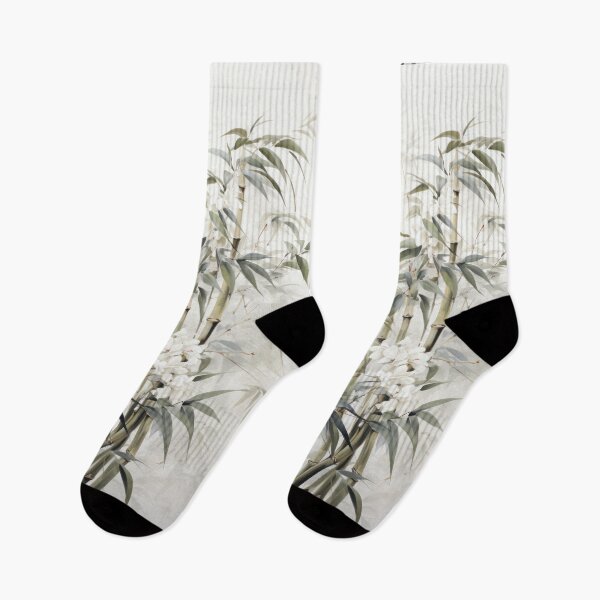 Item preview, Painting of Bamboo and Flowers designed and sold by kansaikate.
