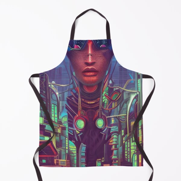 Item preview, Neon Nexus: Cyberpunk Vision of a Wired and Connected Metropolis designed and sold by Gemini Maison Print.