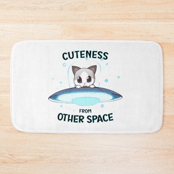 Item preview, White cat cuteness from other space designed and sold by myanko.