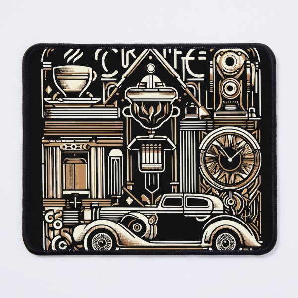 Item preview, Art Deco Car Cafe designed and sold by ComputerContent.