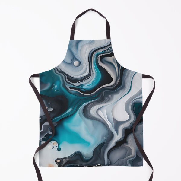 Item preview, Translucent Soft Abstract White, light Blue and shades of Grey designed and sold by I-A-Troy.