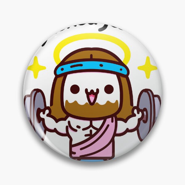 Item preview, Jacked Jesus Illustration designed and sold by GlobalDesigns-.