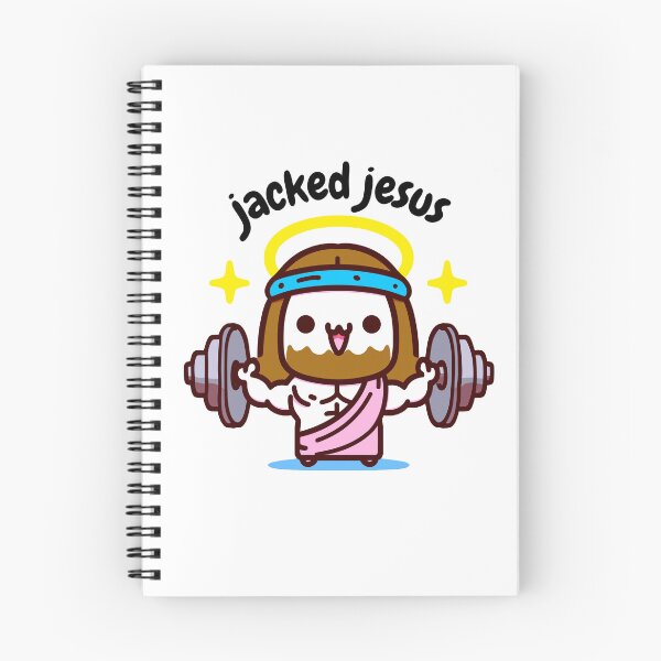 Item preview, Jacked Jesus Illustration designed and sold by GlobalDesigns-.