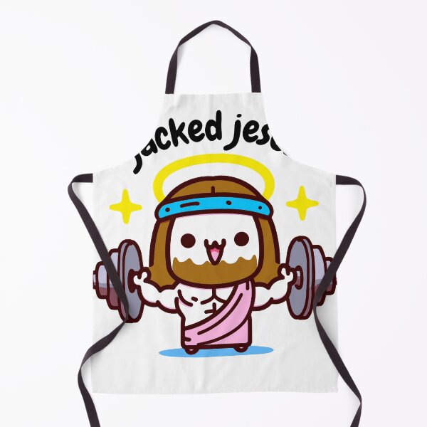 Item preview, Jacked Jesus Illustration designed and sold by GlobalDesigns-.