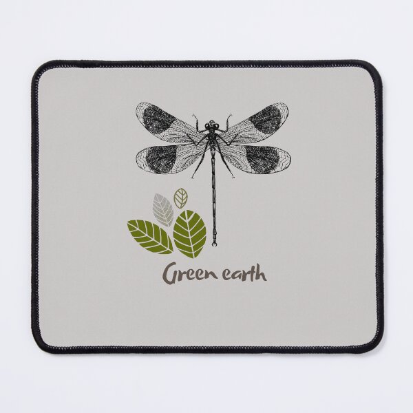 Item preview, Dragonfly - animal as a symbol proclaiming the slogan in defense of the environment and the earth. designed and sold by esao.