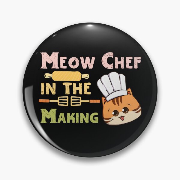 Item preview, Meow Chef In The Making designed and sold by TheAnimalZ00.