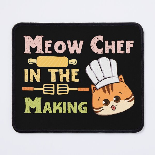 Item preview, Meow Chef In The Making designed and sold by TheAnimalZ00.