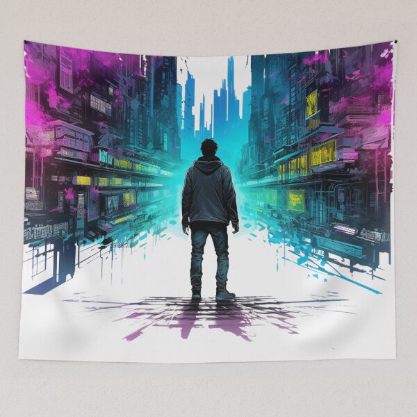 Item preview, High Tech, Low Life designed and sold by NeonST.