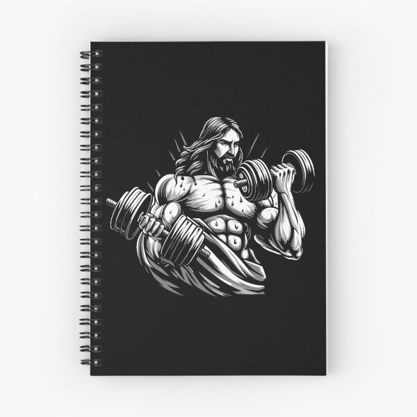 Item preview, Jacked Jesus Illustration designed and sold by GlobalDesigns-.