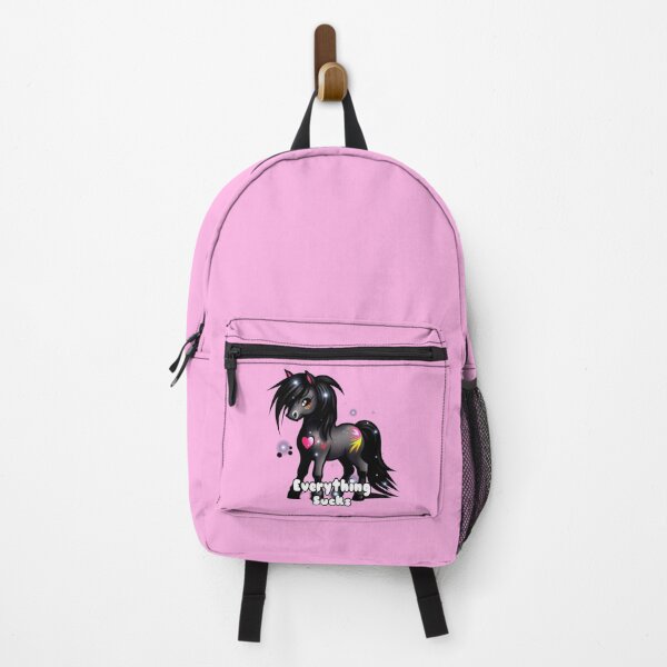 Item preview, Everything sucks, emo pony designed and sold by Roxburylane.