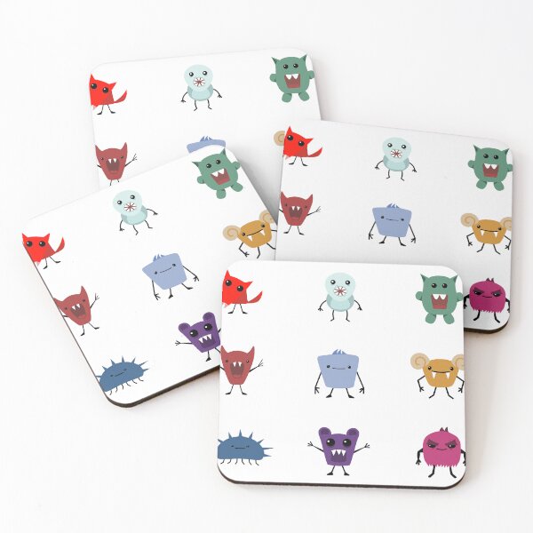 Item preview, Cute Monsters designed and sold by 9bit.