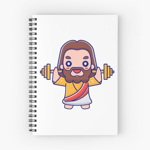 Item preview, Jacked Jesus Illustration designed and sold by GlobalDesigns-.