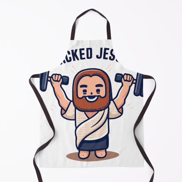 Item preview, Jacked Jesus Illustration designed and sold by GlobalDesigns-.