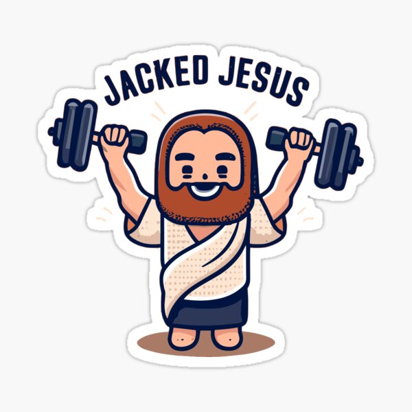 Jumpshot Jesus Sticker Pack – Beautiful Demise