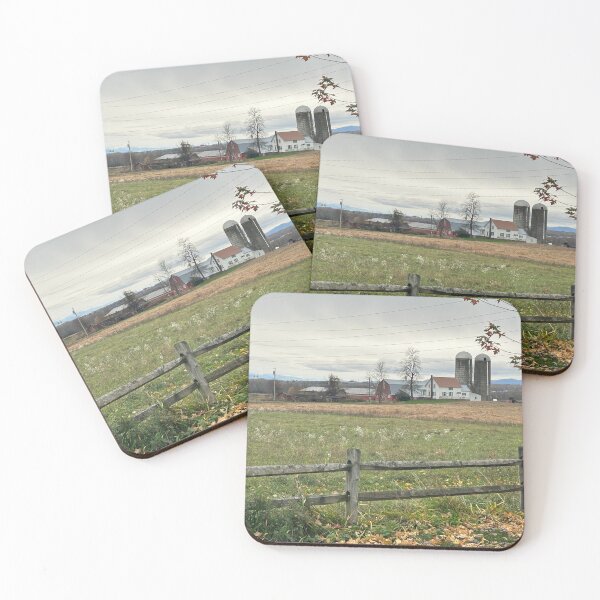 Item preview, North Country Farm Near the Ferry designed and sold by fierceautie.