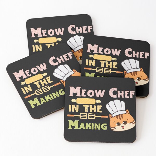 Item preview, Meow Chef In The Making designed and sold by TheAnimalZ00.