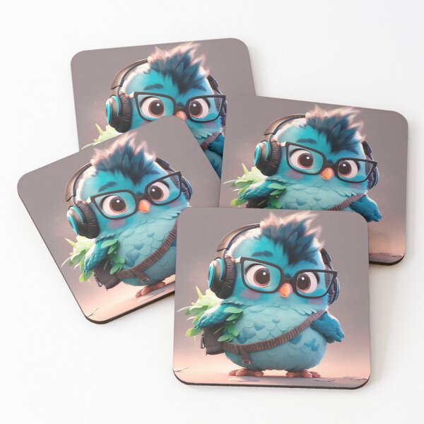 Item preview, Melodies with Feathers | DJ Birdy designed and sold by CristalineDart.