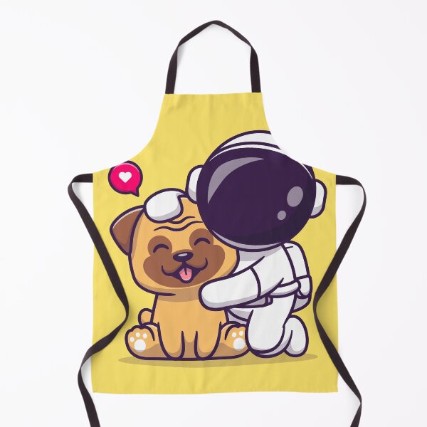 Item preview, Astronaut with Pug Dog designed and sold by hjian8219.