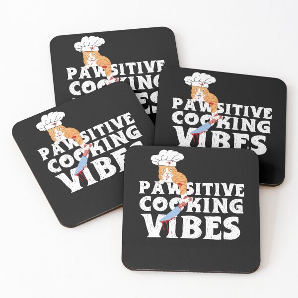 Item preview, Pawsitive Cooking Vibes designed and sold by TheAnimalZ00.
