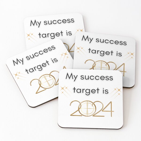 Item preview,  My Success Target is 2024, Celebrating 2024: A Year of Achieving Goals and Dreams designed and sold by metacollection.