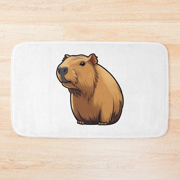 Item preview, Cute Capybara, Adorable Rodent designed and sold by WickedFairySt.