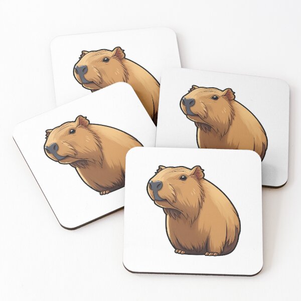 Item preview, Cute Capybara, Adorable Rodent designed and sold by WickedFairySt.
