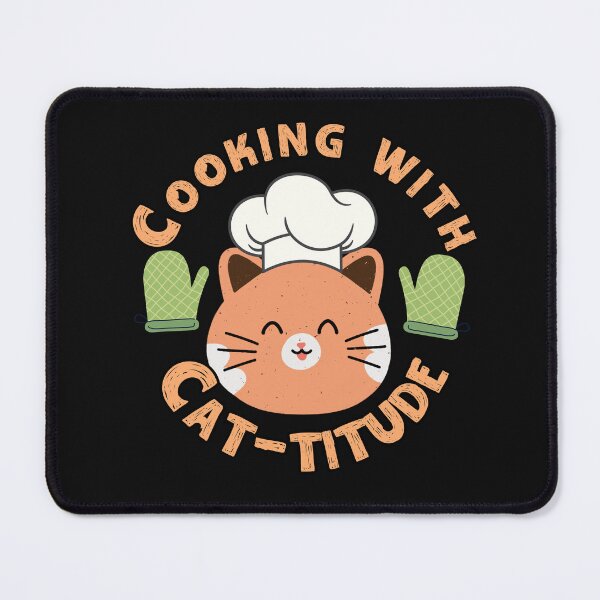 Item preview, Cooking With Cat-titude designed and sold by TheAnimalZ00.