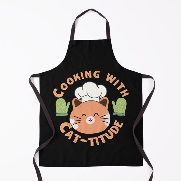 Item preview, Cooking With Cat-titude designed and sold by TheAnimalZ00.