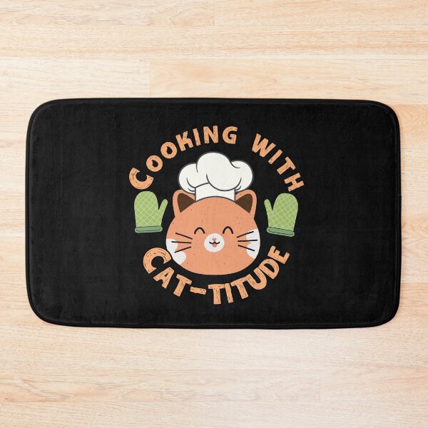 Item preview, Cooking With Cat-titude designed and sold by TheAnimalZ00.