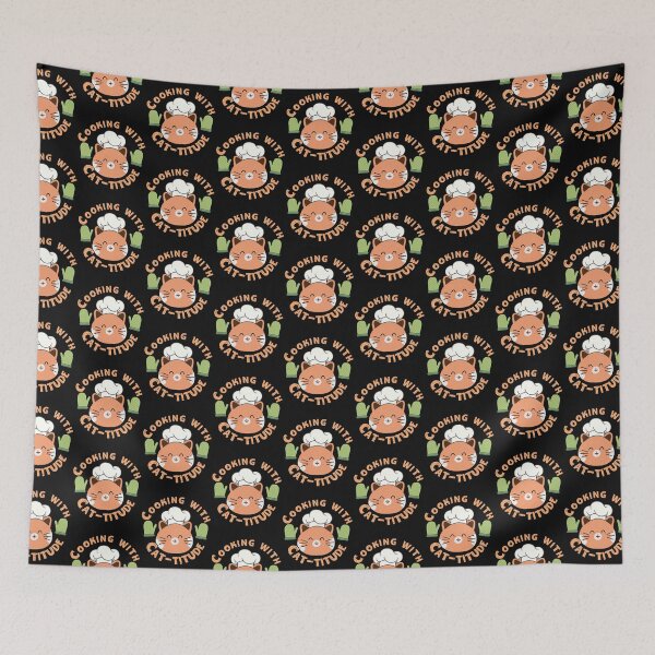 Item preview, Cooking With Cat-titude designed and sold by TheAnimalZ00.