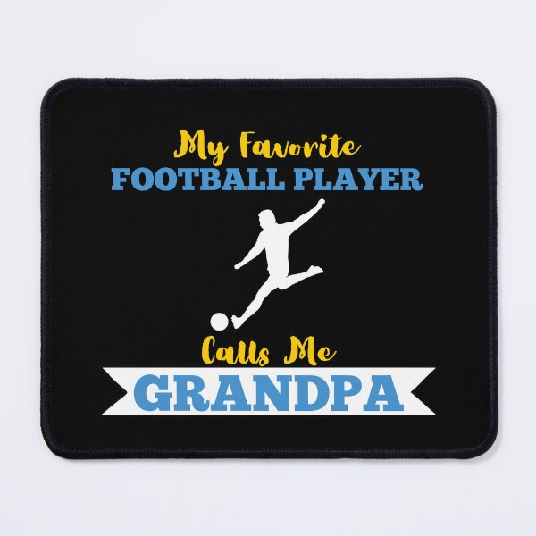 Item preview, My Favorite Football Player Calls Me Grandpa Grandparents designed and sold by MagicSD Designs.