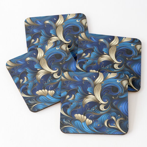 Item preview, Lapis Lazuli Swirl and Whirl designed and sold by AkomaGifts.