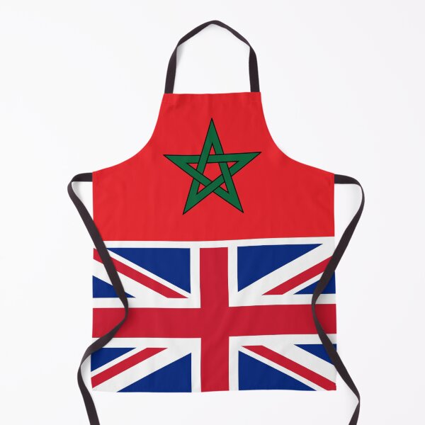Item preview, Moroccan and British Union Flag designed and sold by Islanr.