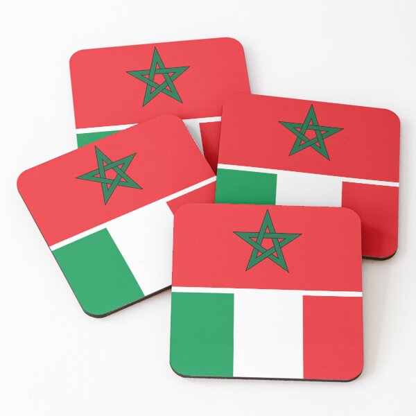 Item preview, Moroccan and ItalyUnion Flag designed and sold by Islanr.