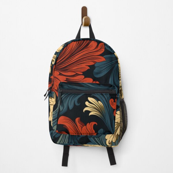 Item preview, Floral Pattern on Black designed and sold by Nicholas Panek.