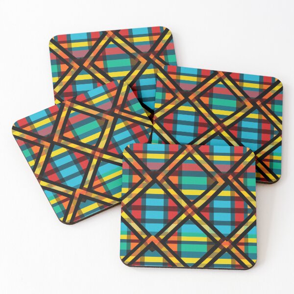 Item preview, Geometry Plaid designed and sold by Nicholas Panek.