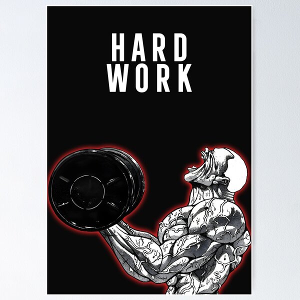 Baki and Yujiro Poster for Sale by BRSRK