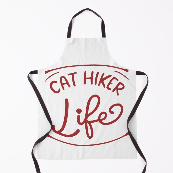 Item preview, Cat Hiker Life - Hiking and Cat Lover (Brown Text) designed and sold by Spiprinto.