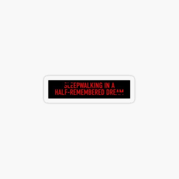 Item preview, sleepwalking in a half-remembered dream designed and sold by ghost-dreams.