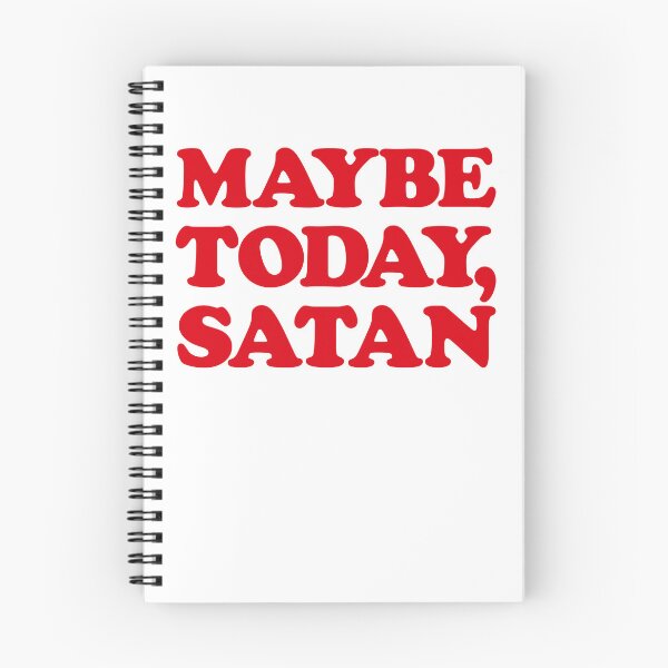 Artikelvorschau, Maybe Today Satan Funny Sarcastic Maybe Today Satan Gear entworfen und verkauft von DynamicDesign.