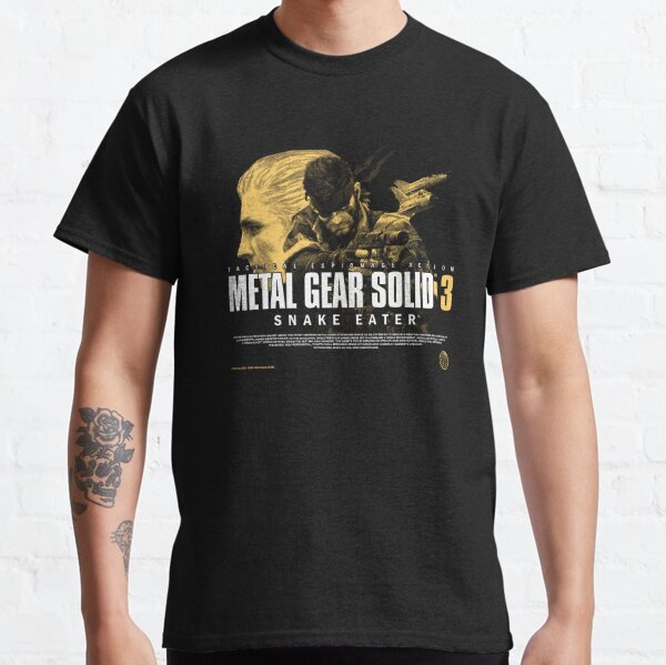 Camiseta metal gear snake eater - Medieval Camisetas de Games