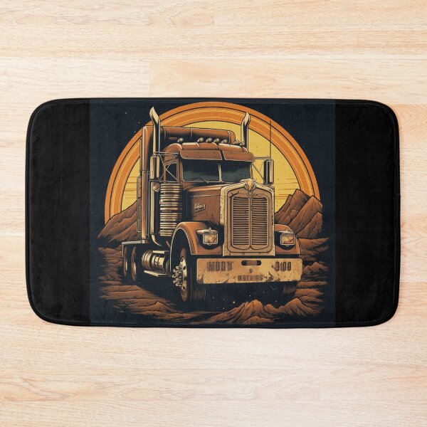 Item preview, Embrace the challenges of trucking with this T-shirt showcasing a big rig designed and sold by Kroop.